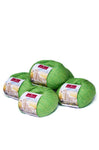 Alpaka Wolle REGULAR | 5x50g | 100% Alpaka | 36 Farben 08 grün one-size von Apu Kuntur