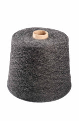 Alpaka Wolle SOCKENGARN | 1kg Kone | Alpaka-Woll-Mix mittelgrau one-size von Apu Kuntur
