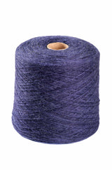 Alpaka Wolle SOCKENGARN | 1kg Kone | Alpaka-Woll-Mix dunkelblau one-size von Apu Kuntur