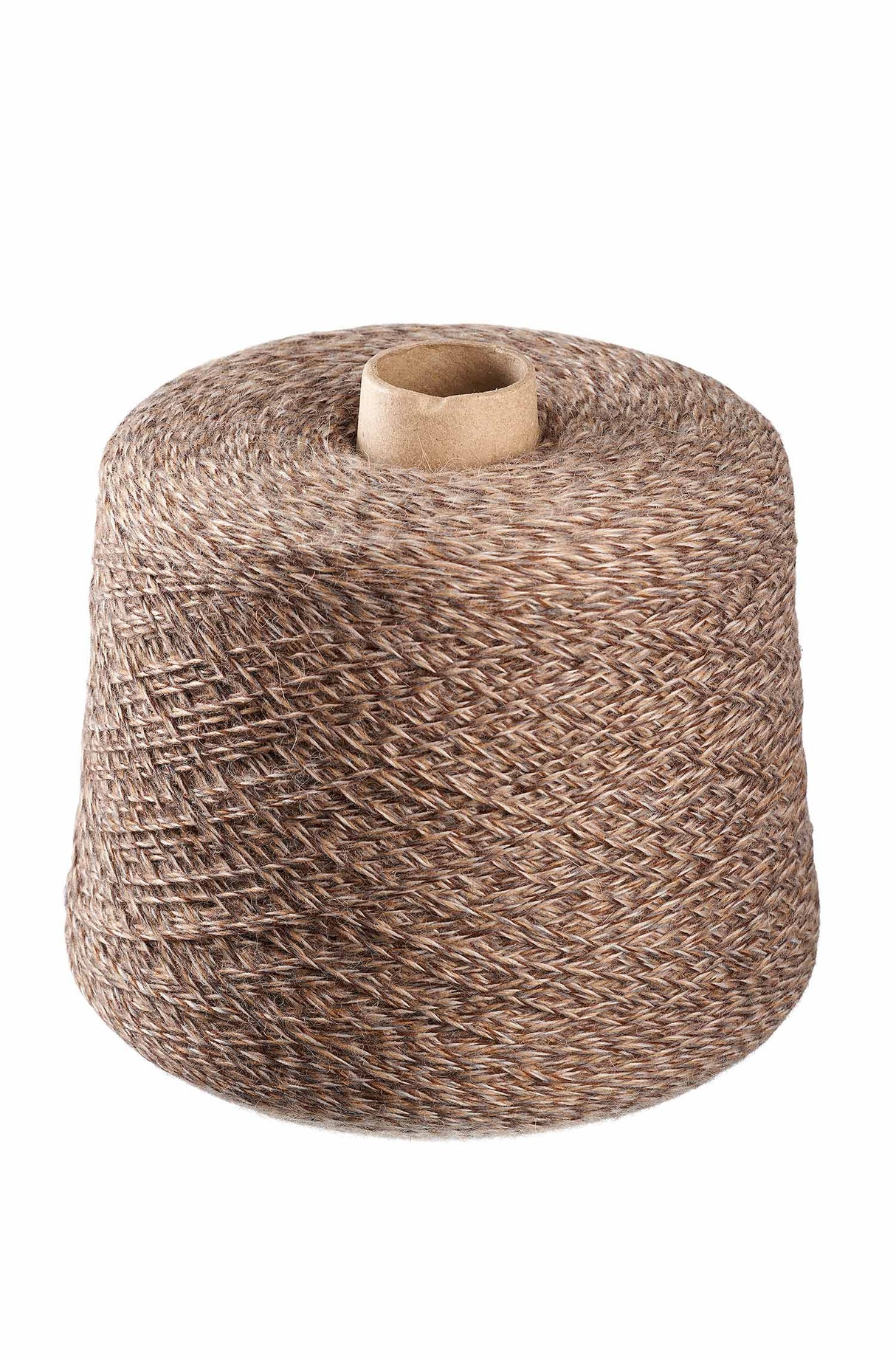 Alpaka Wolle SOCKENGARN | 1kg Kone | Alpaka-Woll-Mix N-148 Braungrau Mela one-size von Apu Kuntur