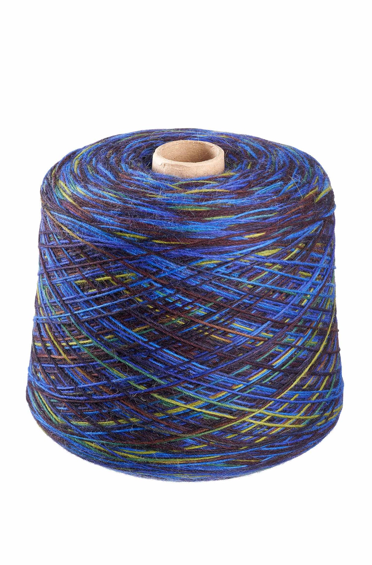 Alpaka Wolle SOCKENGARN | 1kg Kone | Alpaka-Woll-Mix 29 blau-marine one-size von Apu Kuntur