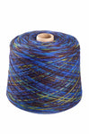 Alpaka Wolle SOCKENGARN | 1kg Kone | Alpaka-Woll-Mix 29 blau-marine one-size von Apu Kuntur