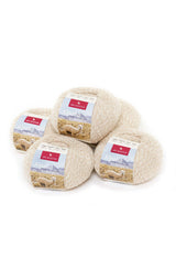 Alpaka Wolle SOCKENGARN | 5x50g | Alpaka-Woll-Mix | 12 Farben N-105 Beige Melange one-size von Apu Kuntur