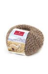 Alpaka Wolle SOCKENGARN | 50g | Alpaka-Woll-Mix N-148 Braungrau Mela one-size von Apu Kuntur
