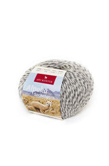 Alpaka Wolle SOCKENGARN | 50g | Alpaka-Woll-Mix N-155 Grau Melange one-size von Apu Kuntur