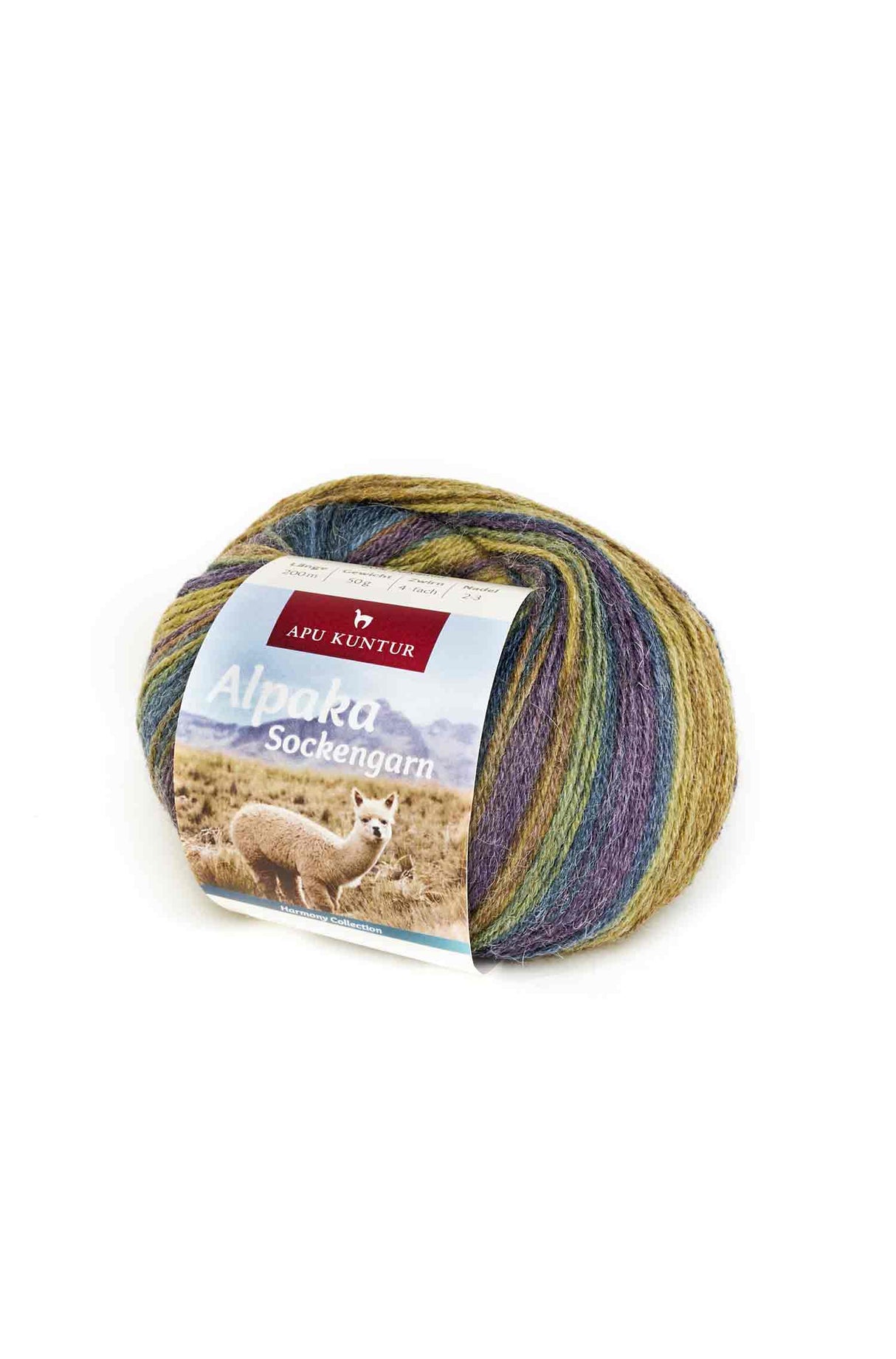 Alpaka Wolle SOCKENGARN | 50g | Alpaka-Woll-Mix von Apu Kuntur