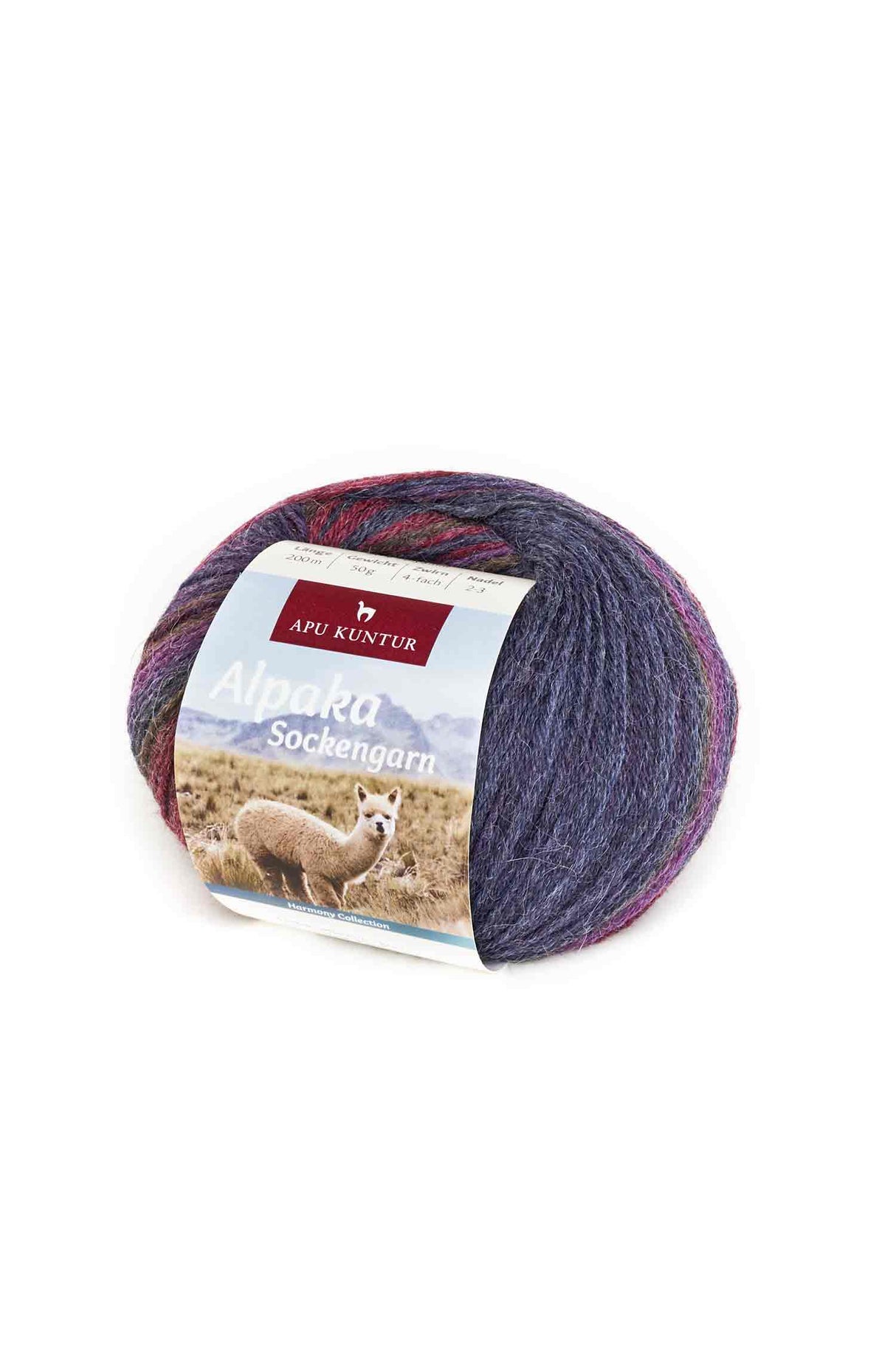 Alpaka Wolle SOCKENGARN | 50g | Alpaka-Woll-Mix von Apu Kuntur