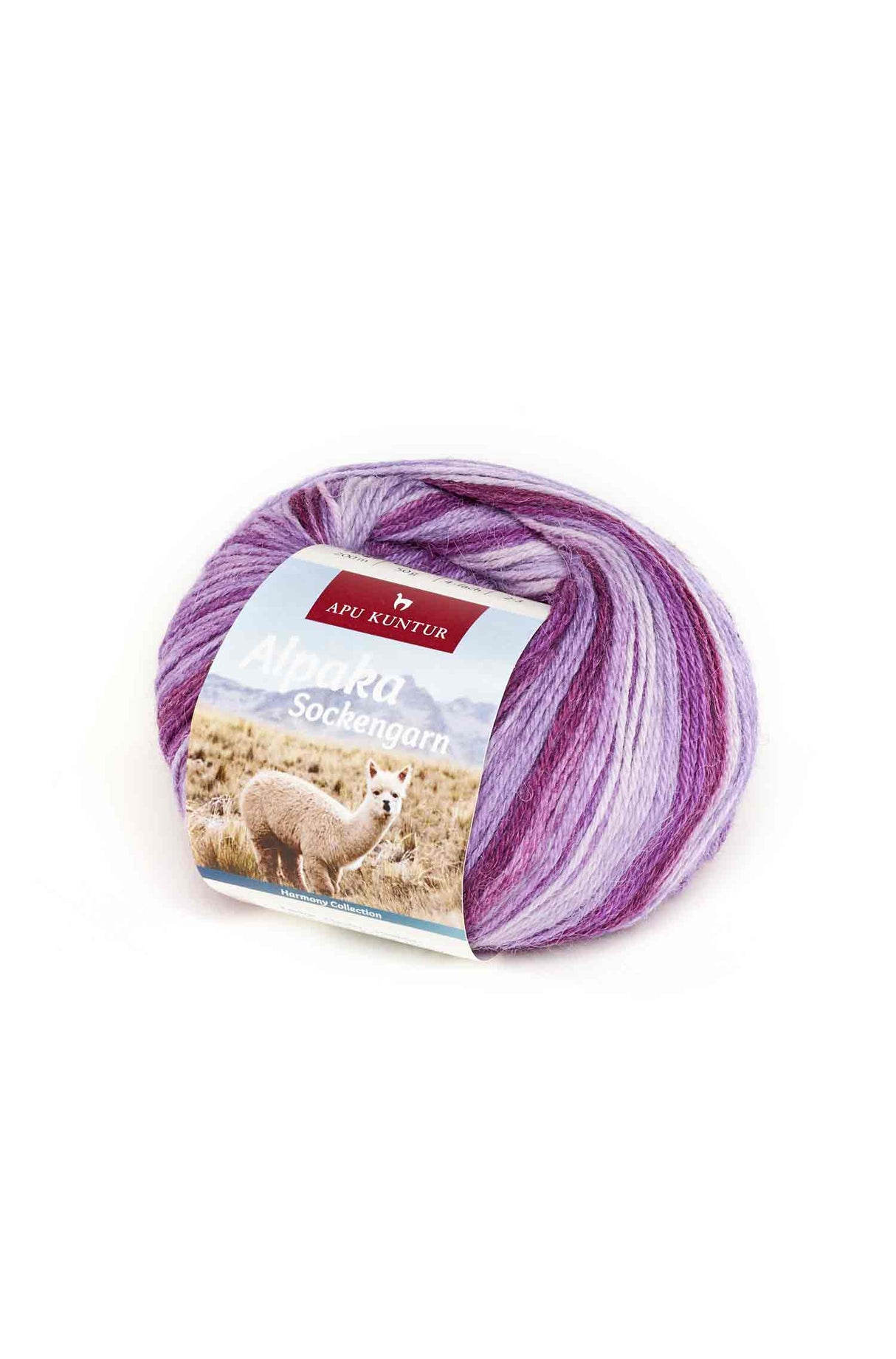 Alpaka Wolle SOCKENGARN | 50g | Alpaka-Woll-Mix von Apu Kuntur
