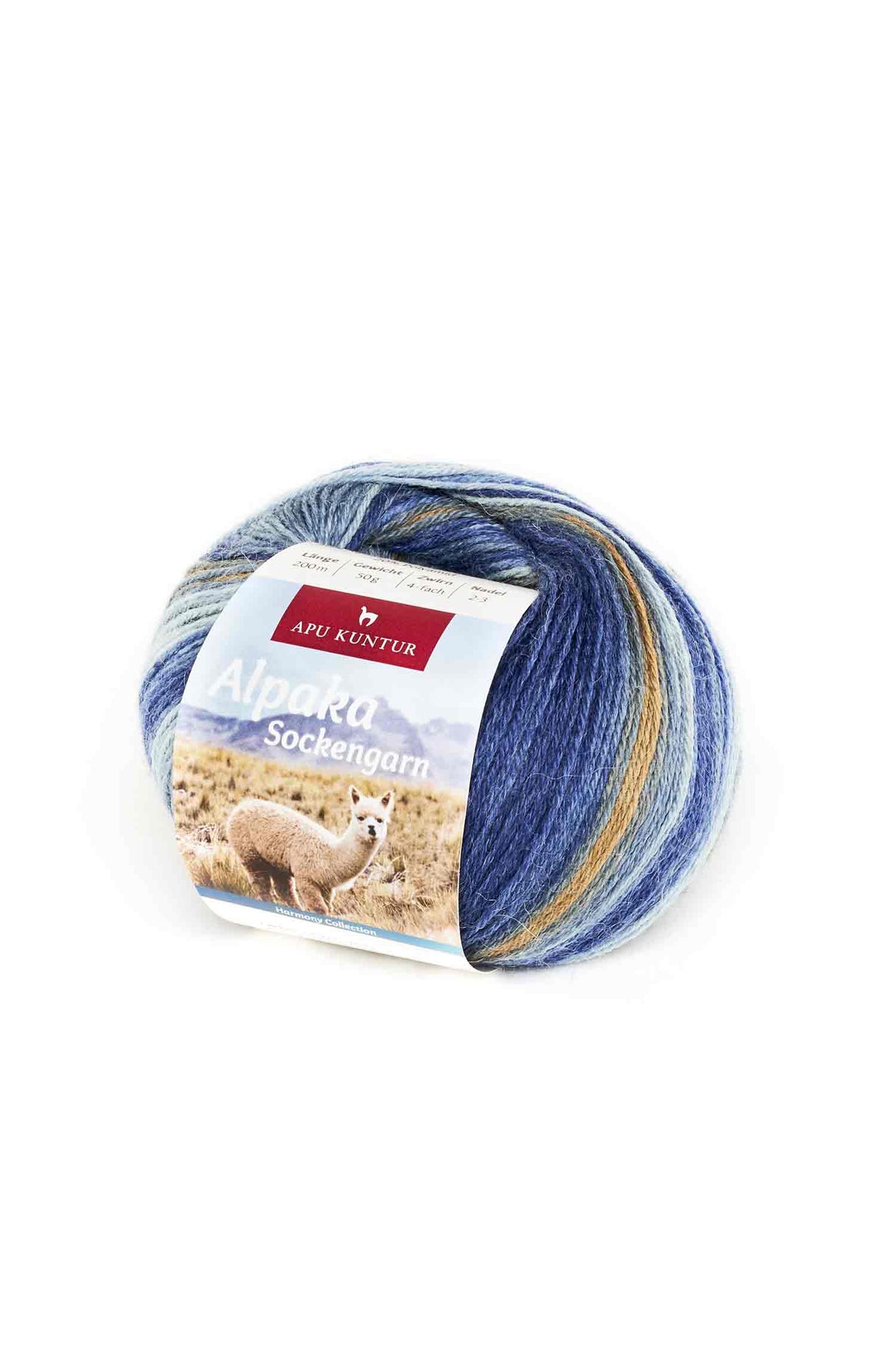 Alpaka Wolle SOCKENGARN | 50g | Alpaka-Woll-Mix von Apu Kuntur
