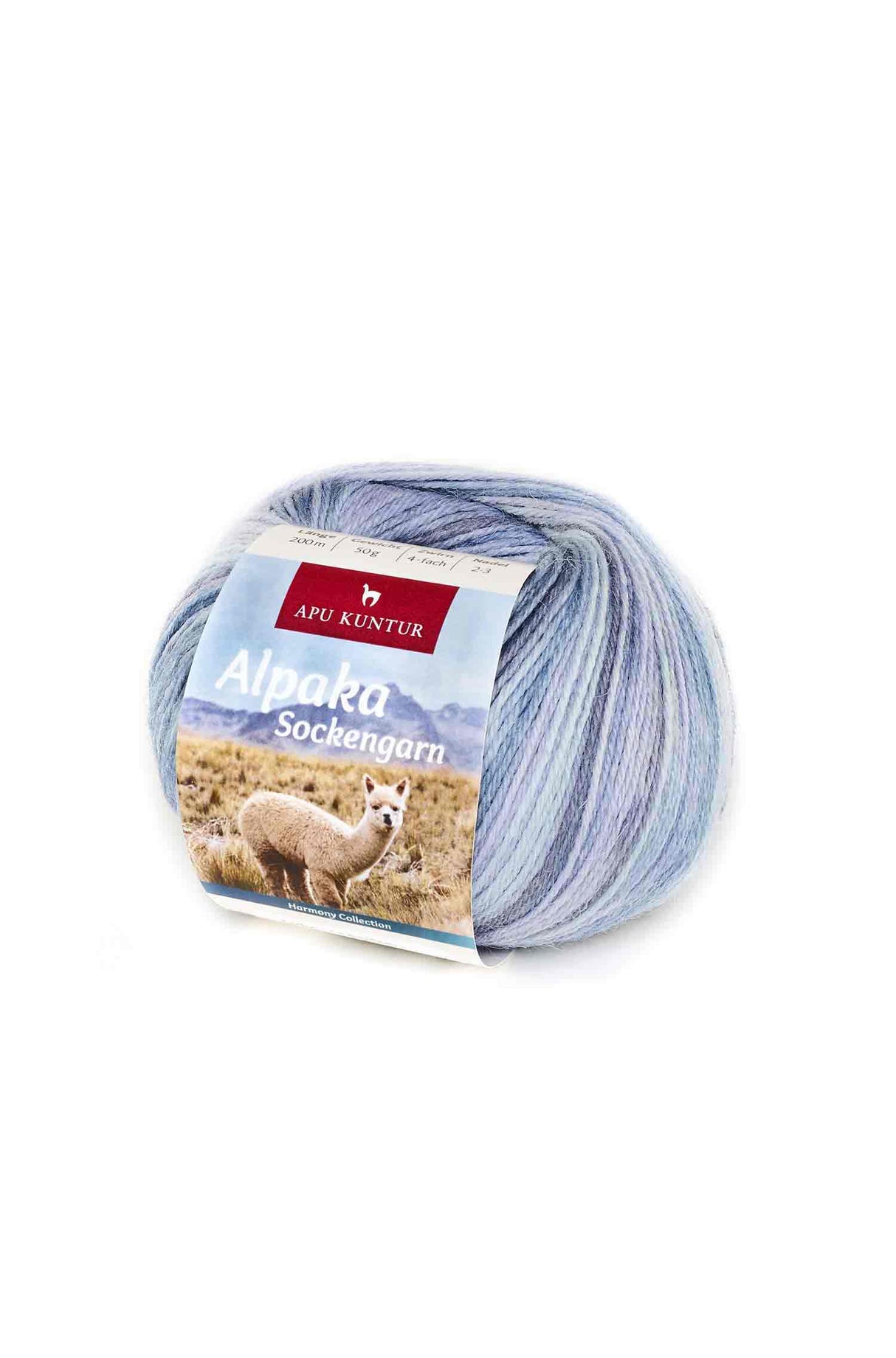 Alpaka Wolle SOCKENGARN | 50g | Alpaka-Woll-Mix von Apu Kuntur