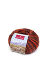 Alpaka Wolle SOCKENGARN | 50g | Alpaka-Woll-Mix 22 kupfer-orange one-size von Apu Kuntur