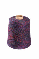 Alpaka Wolle SOCKENGARN HARMONY - 525g Kone | Alpaka-Woll-Mix pflaumeblau one-size von Apu Kuntur