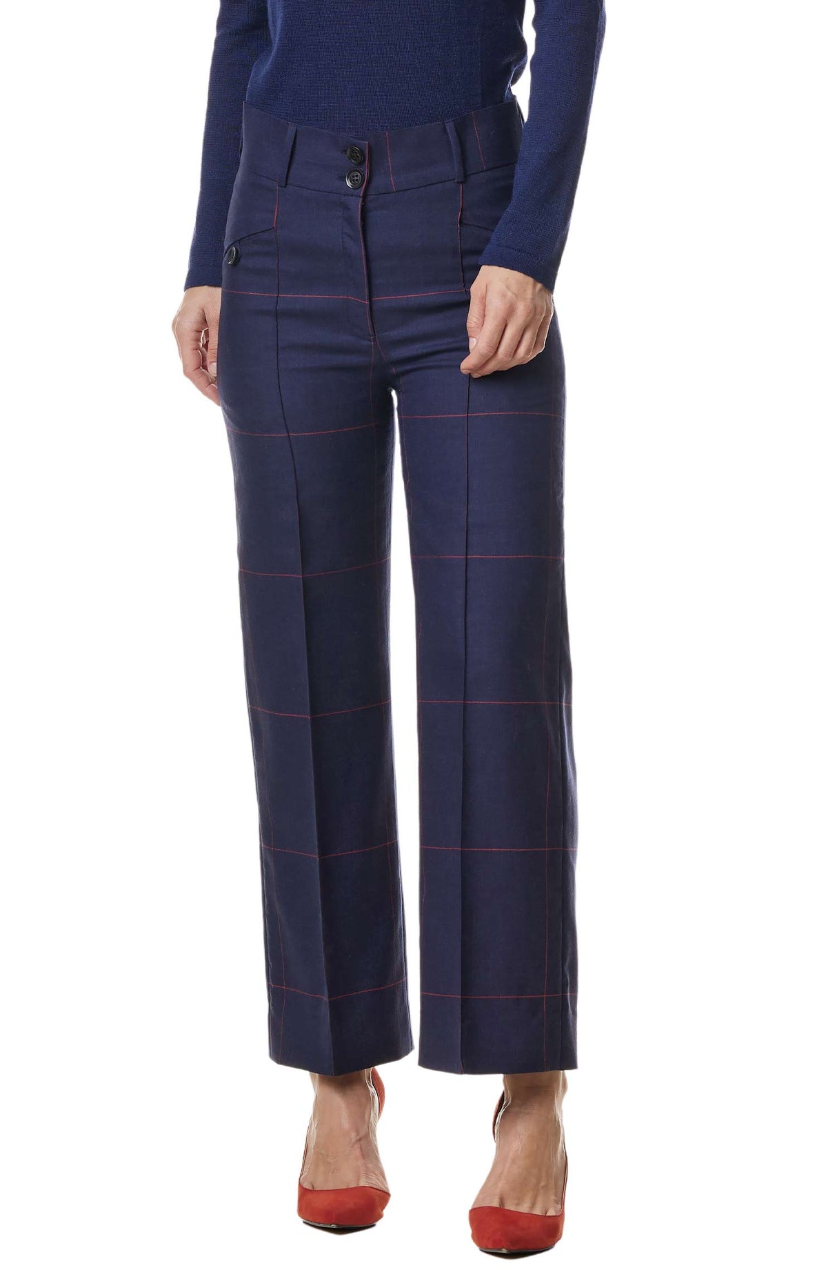 Hose PERDON aus 50% Alpaka und 50% Lyocell midnight blue von Apu Kuntur