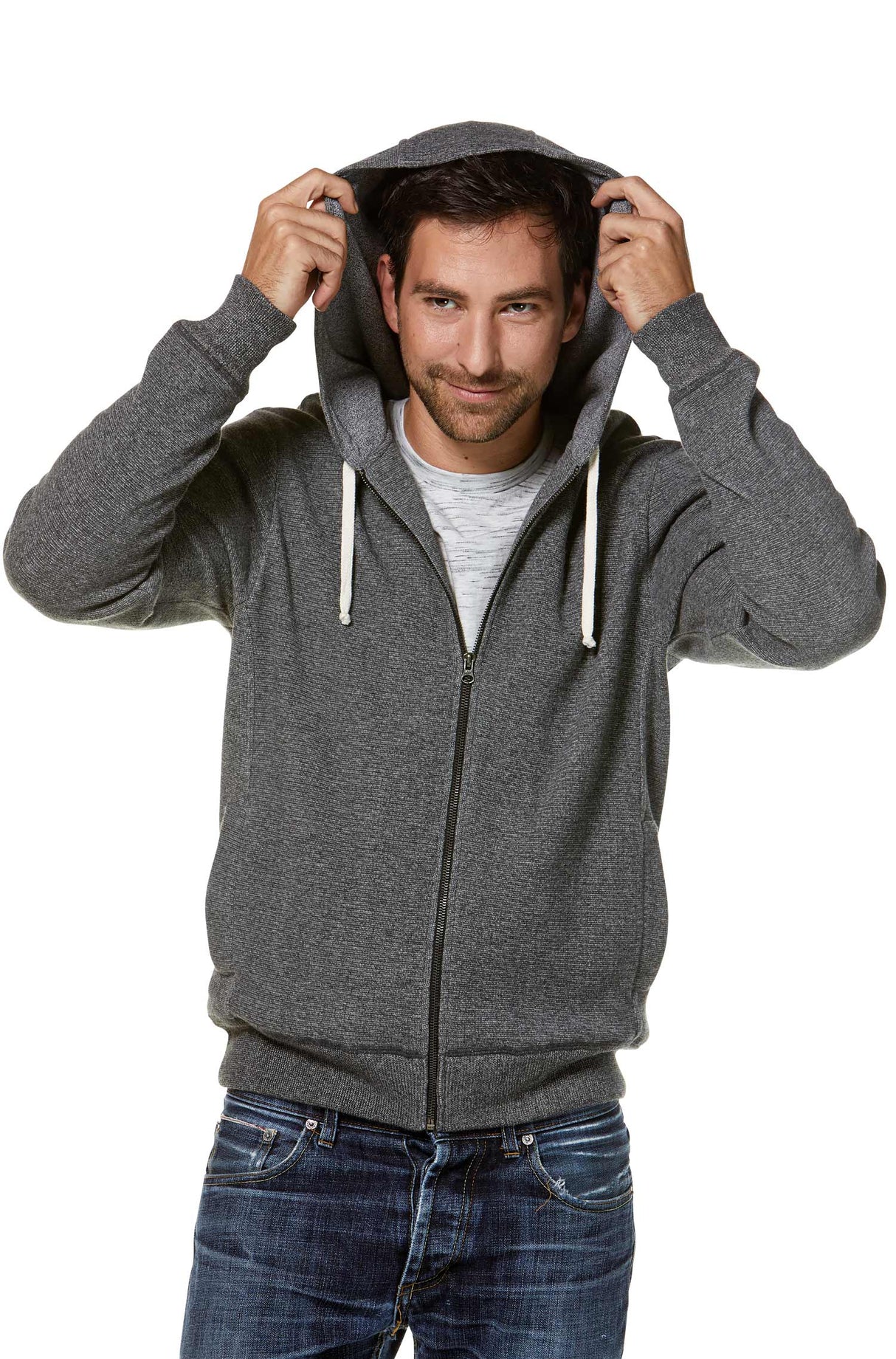 Hoodie Herren mit 10% Royal Alpaka von Apu Kuntur