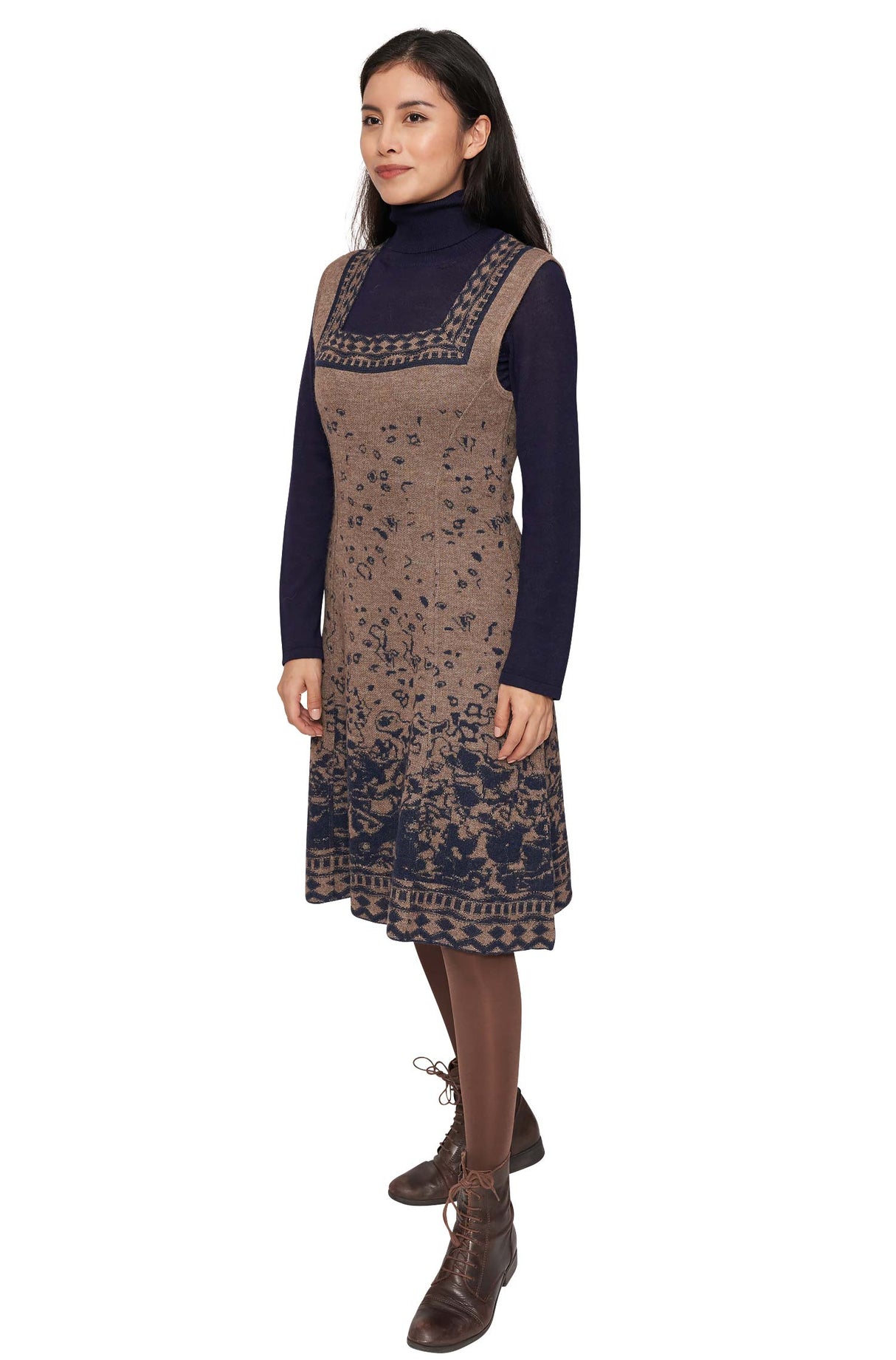 Kleid MAHALA aus 100% Alpaka von Apu Kuntur