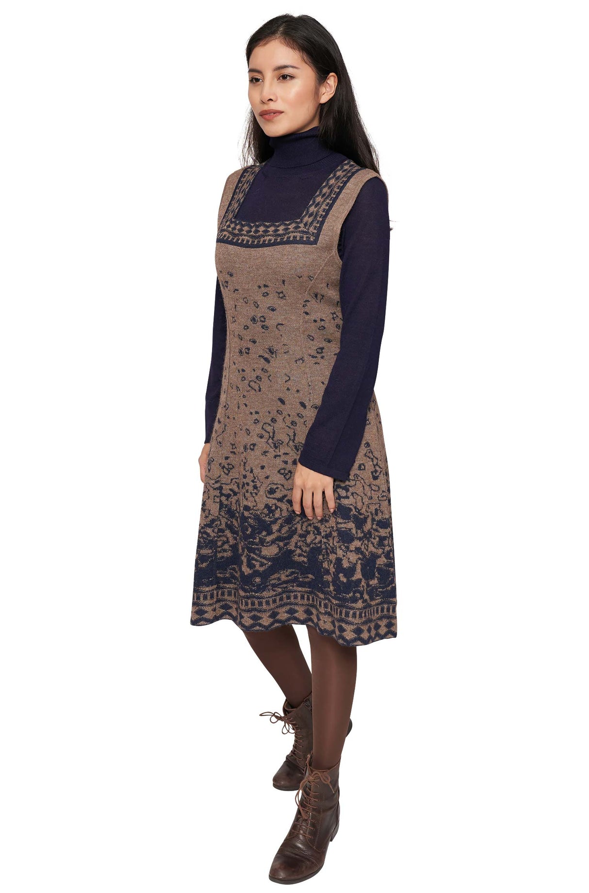 Kleid MAHALA aus 100% Alpaka von Apu Kuntur