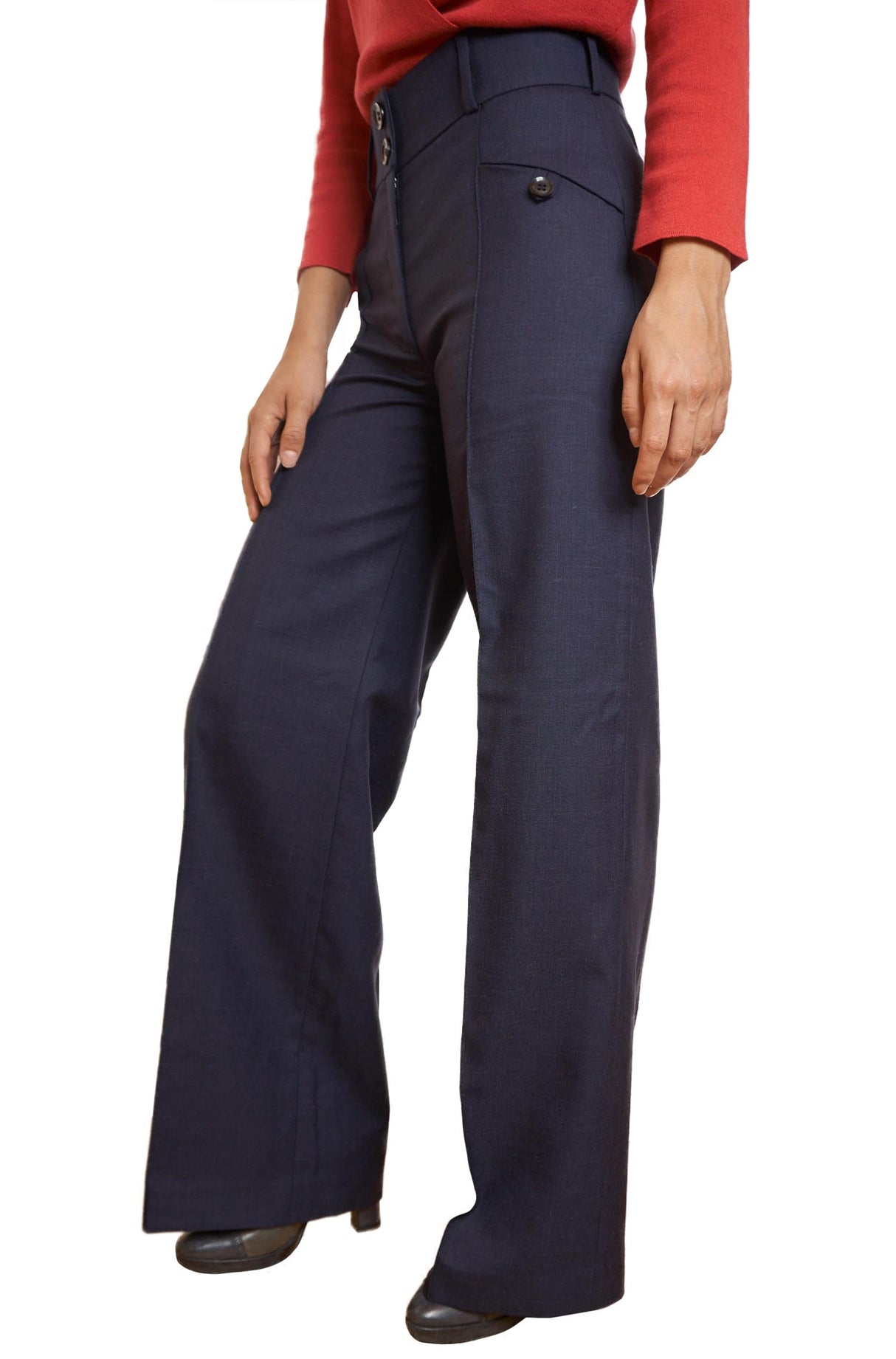 Marlenehose PERDON aus 50% Alpaka und 50% Lyocell von Apu Kuntur