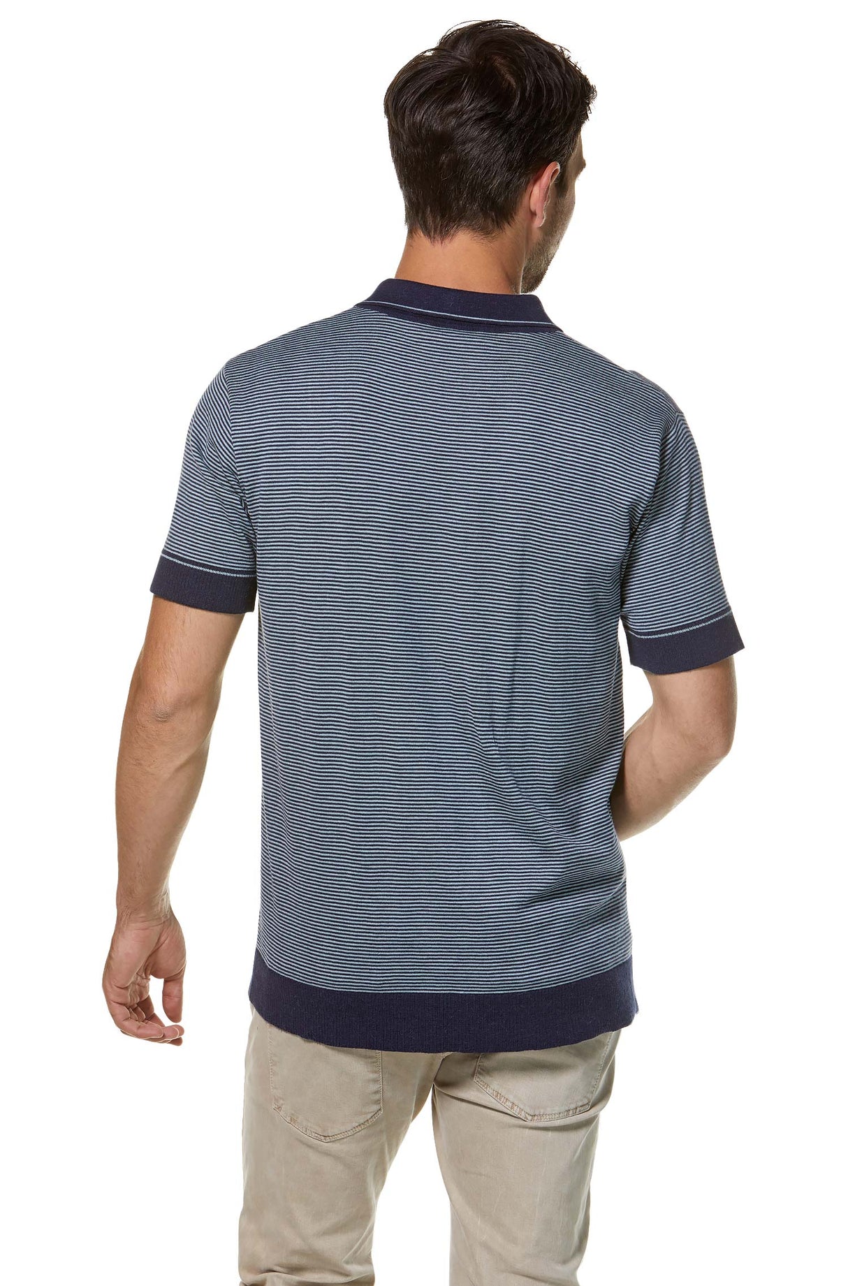 Poloshirt Herren DIEGO aus 90% Bio Pima Baumwolle und 10% Royal Alpaka von Apu Kuntur