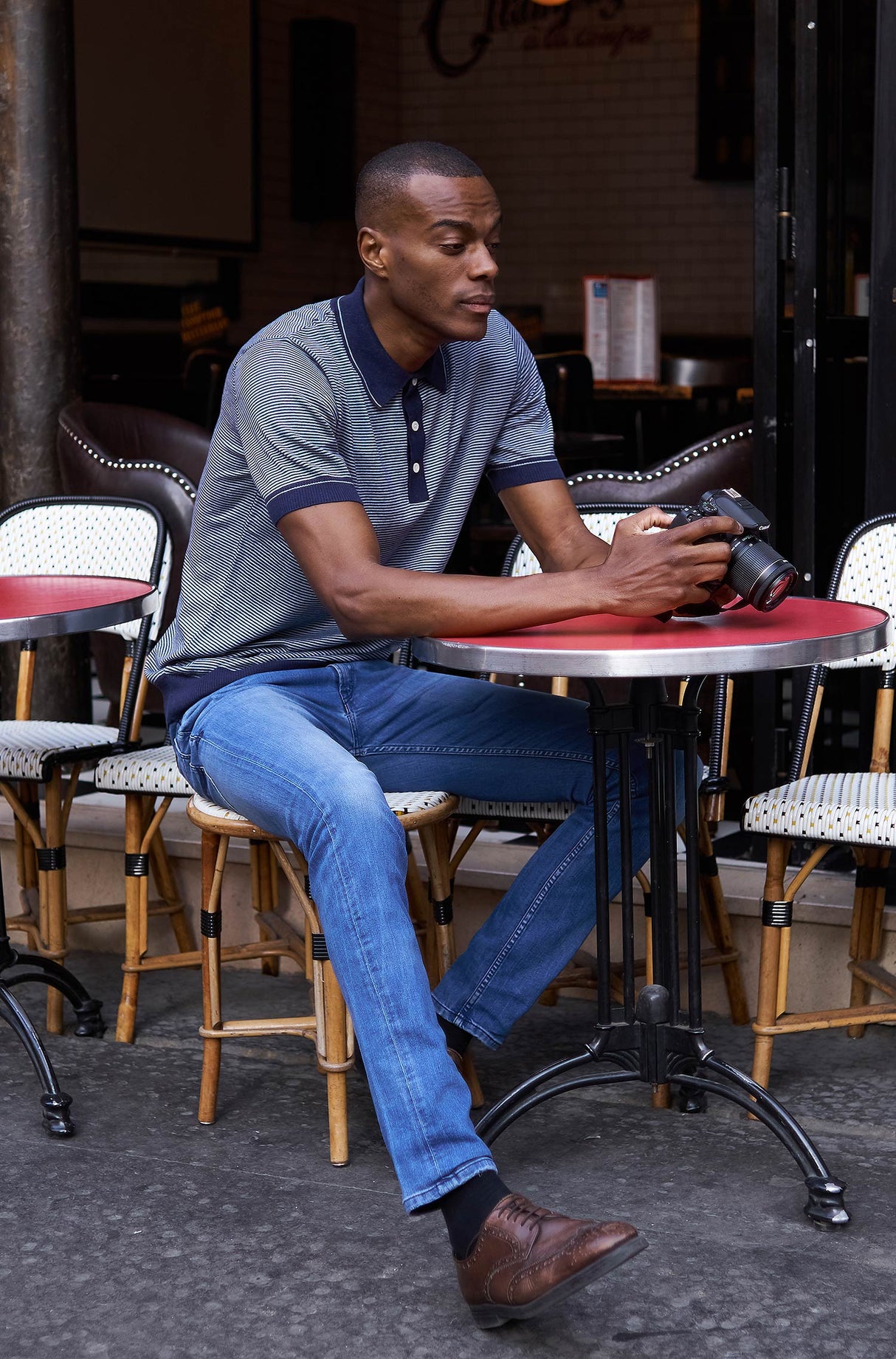 Poloshirt Herren DIEGO aus 90% Bio Pima Baumwolle und 10% Royal Alpaka von Apu Kuntur