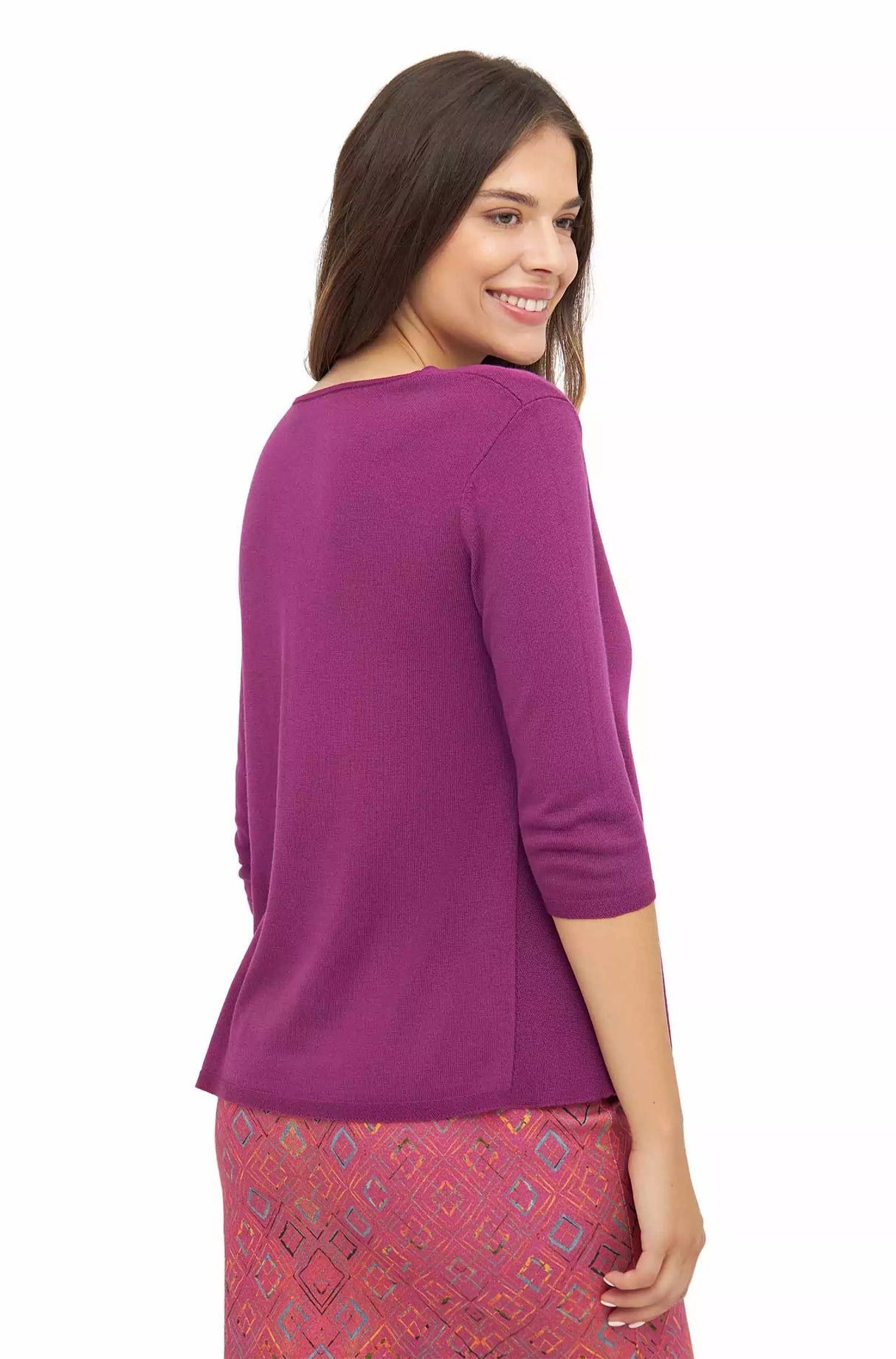 Pullover VEGA aus Alpaka-Tencel-Wolle Mix von Apu Kuntur