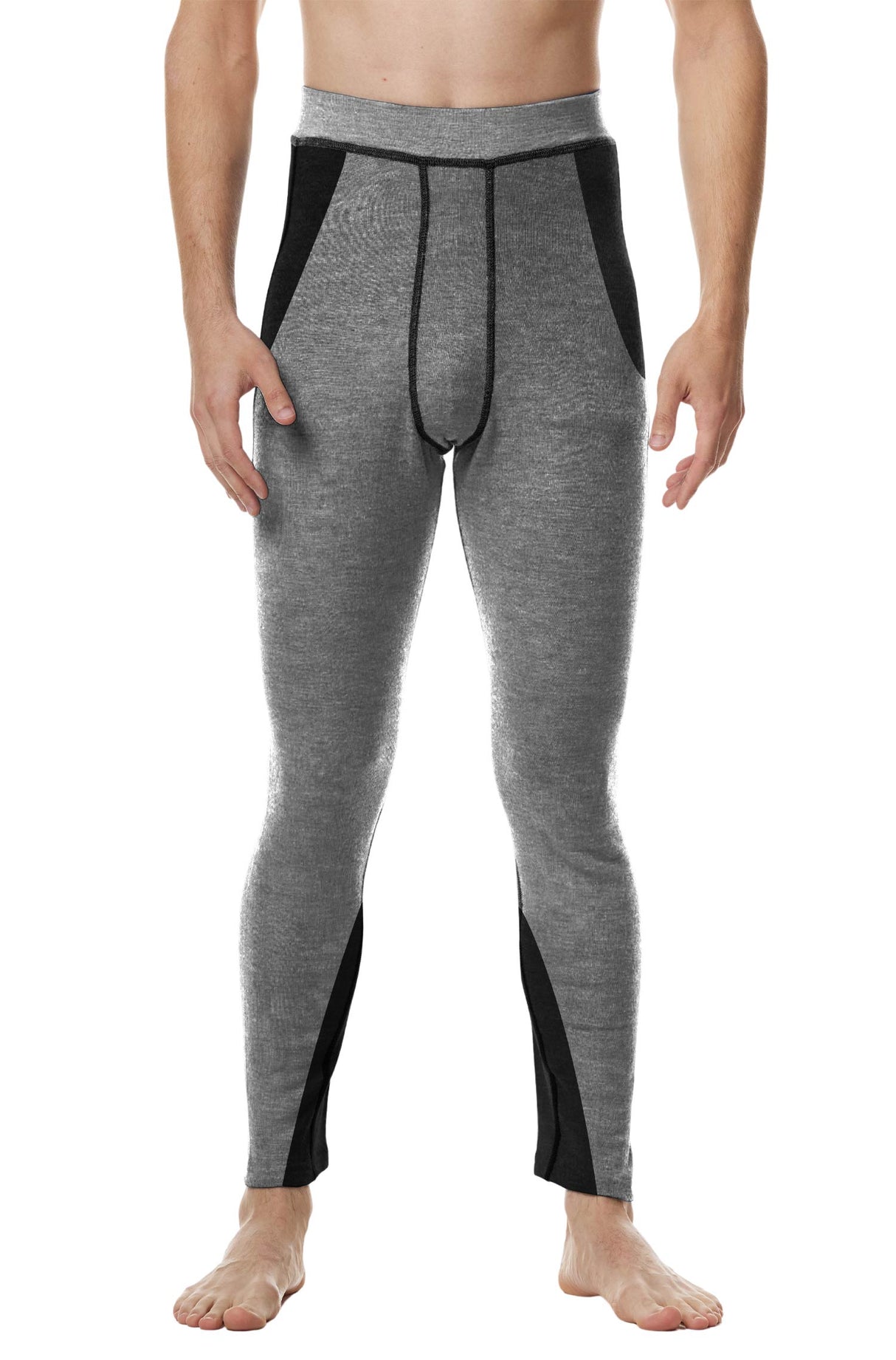 Thermo-Unterhose Herren ST. MORITZ mit 63% Royal Alpaka grau von Apu Kuntur