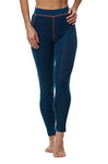 Thermo-Leggings Damen ST. MORITZ mit 63% Royal Alpaka petrol von Apu Kuntur